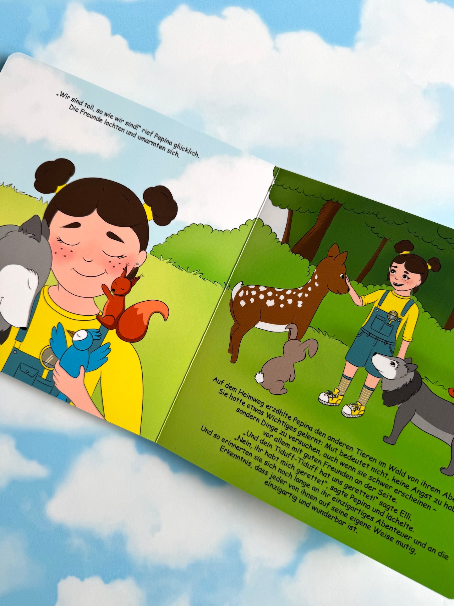 NEU!! Papp-Bilderbuch "Pepina und der Schatz der Mutwiese"